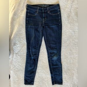 American Eagle Jegging Jeans, Dark Wash, Women 2